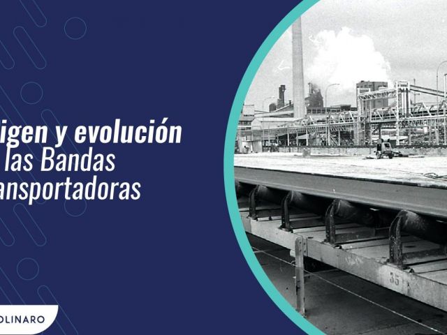 origen y evolucion de bandas transportadoras