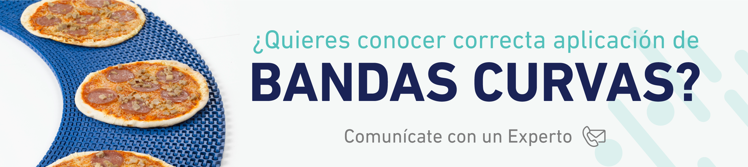 6 Puntos de control de bandas curvas