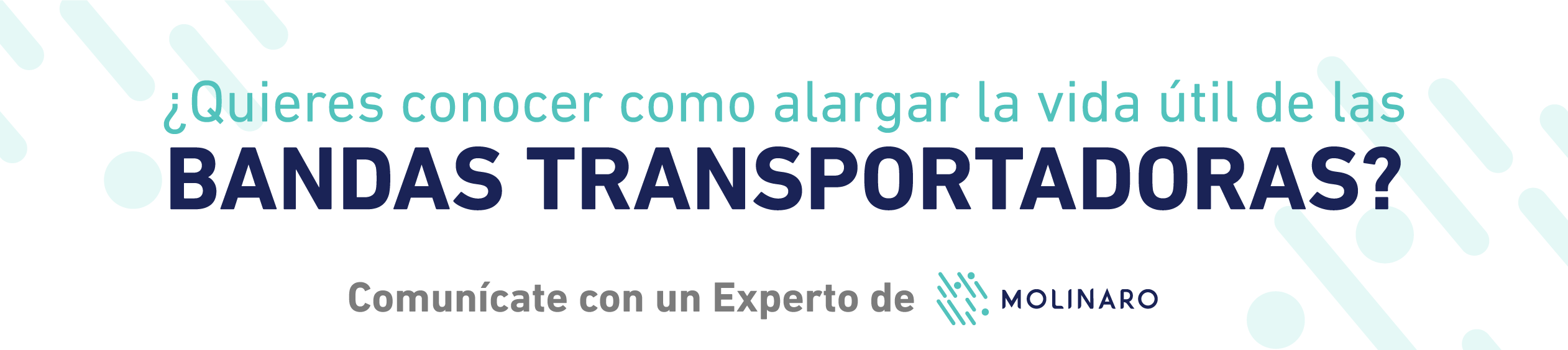 consejos y soluciones para bandas transportadoras