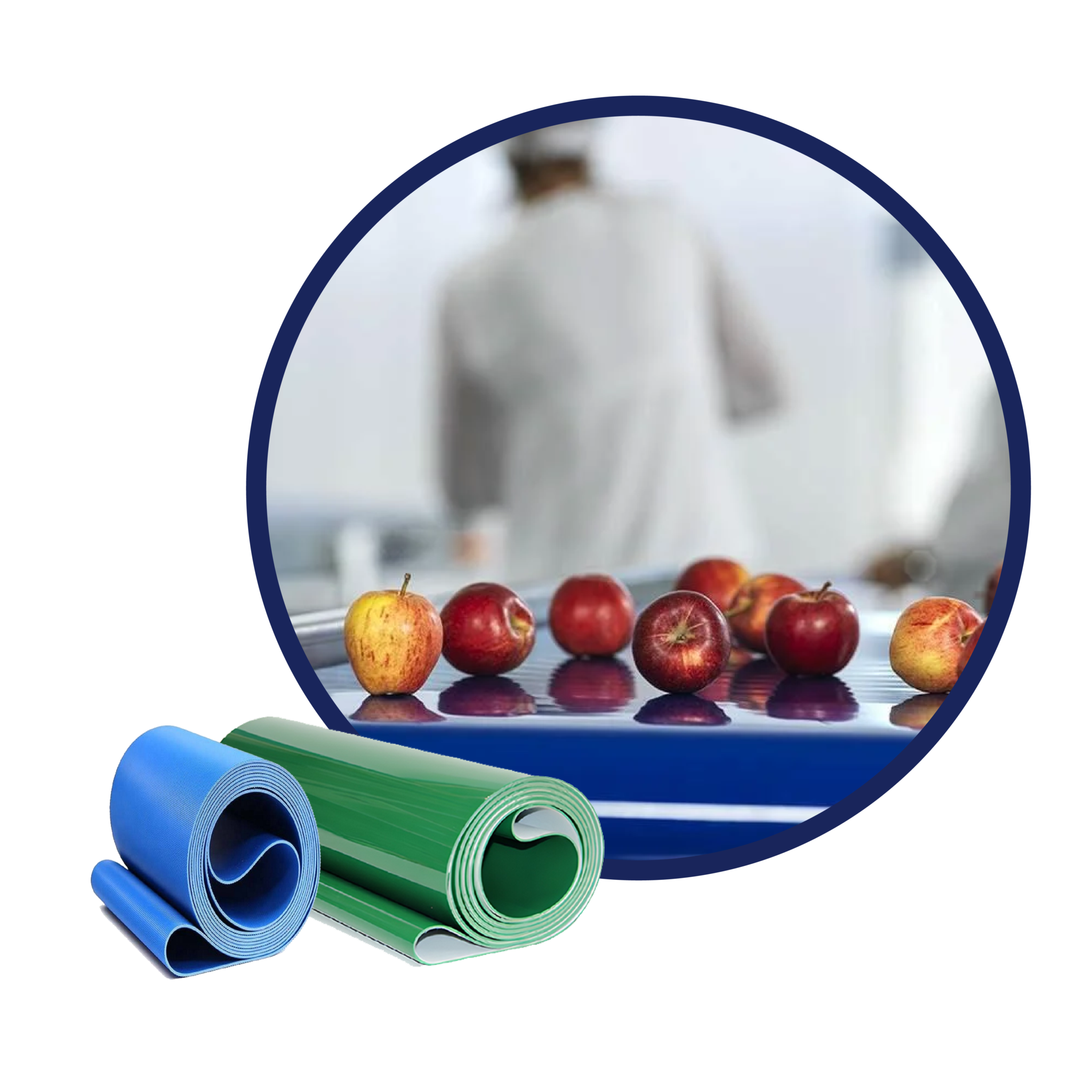 Bandas Transportadoras Grado Alimenticio Variedad De Soluciones 